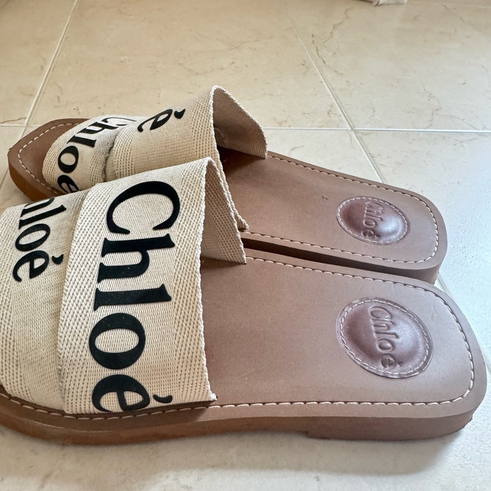 Chloé Woody Slide Sandal (Women) - Picture 6 of 9